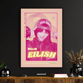 Billie Eilish – Retro Pop Art Music Poster